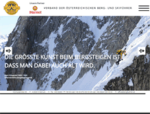 Tablet Screenshot of bergfuehrer.at